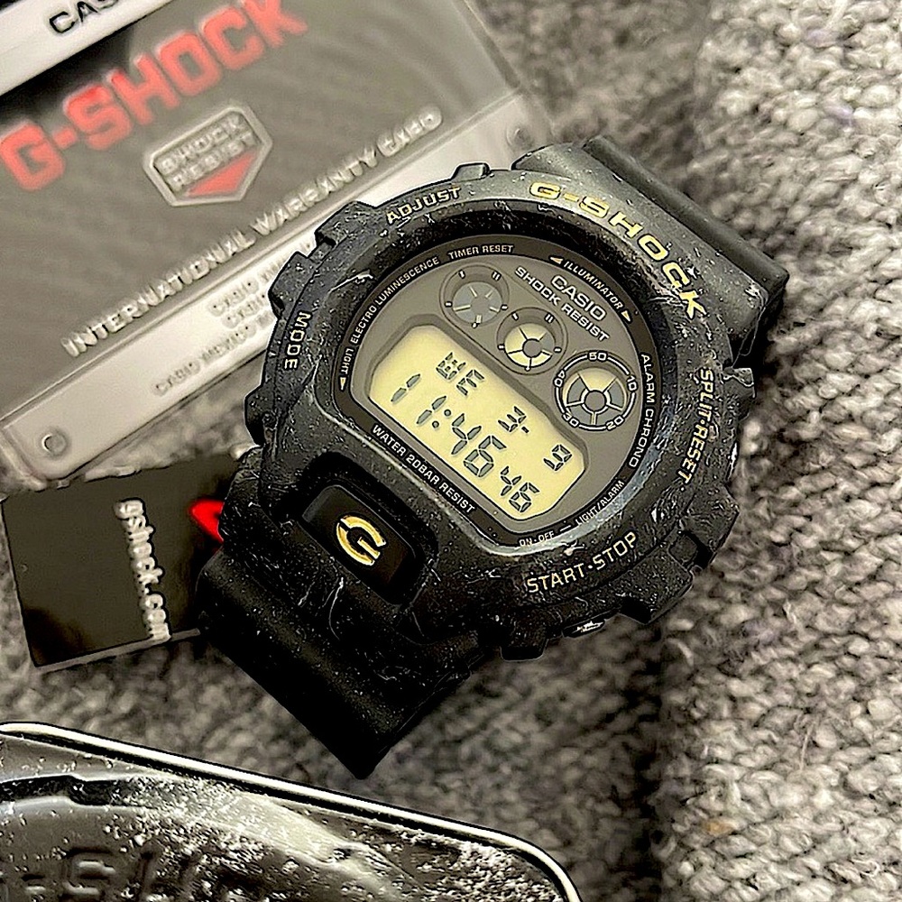 G-SHOCK Black Marble | DW6900WS-1